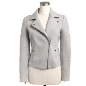 J. Crew Factory Gray Moto Jacket
